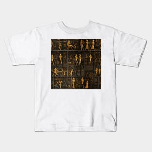 Ancient Egyptian Pattern 21 Kids T-Shirt